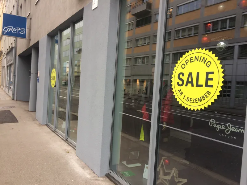Folierung — schaufenster 1 — NEON Geissler